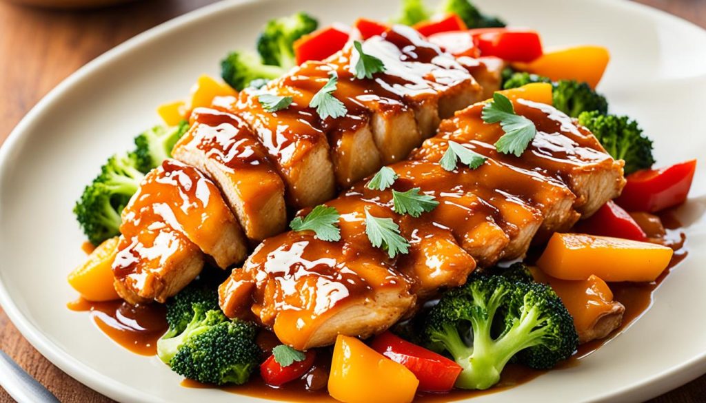 health benefits and nutritional values of caramel chicken