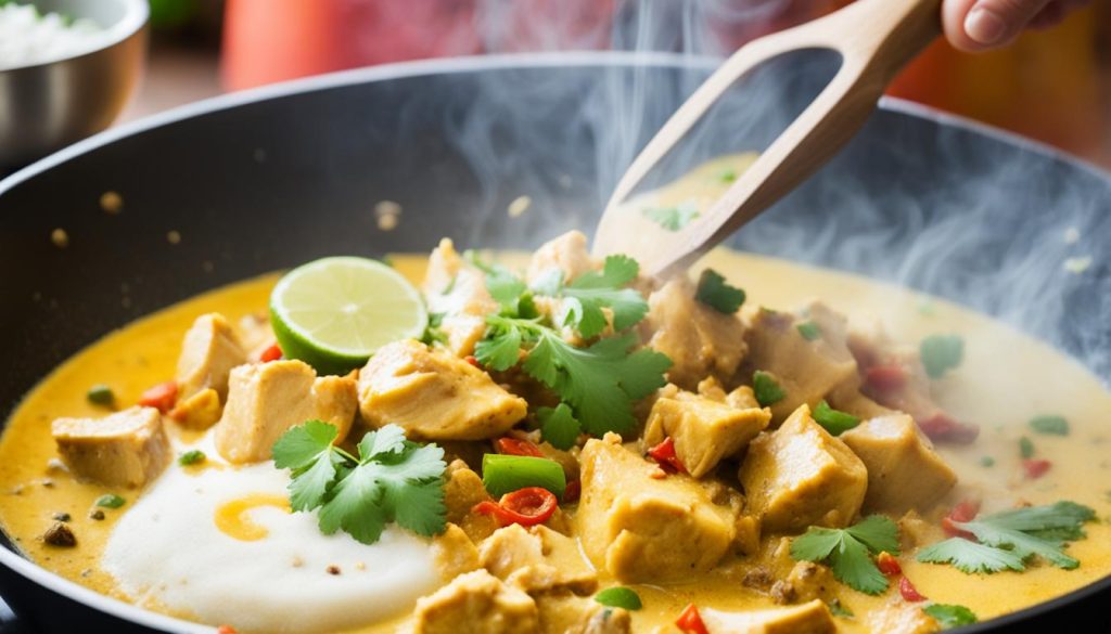 how to make chicken rendang
