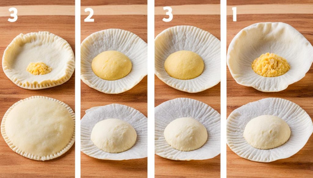 step by step instructions for making chicken empanadas